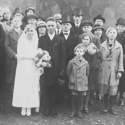 Hochzeit in Neunkirchen (um 1917) 